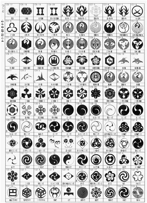 japanese kamon symbols and meanings